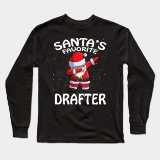 Santas Favorite Drafter Christmas Long Sleeve T-Shirt